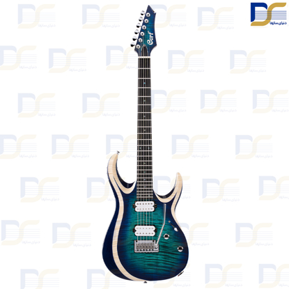 گیتار الکتریک Cort مدل X700 Duality Blue Light Burst