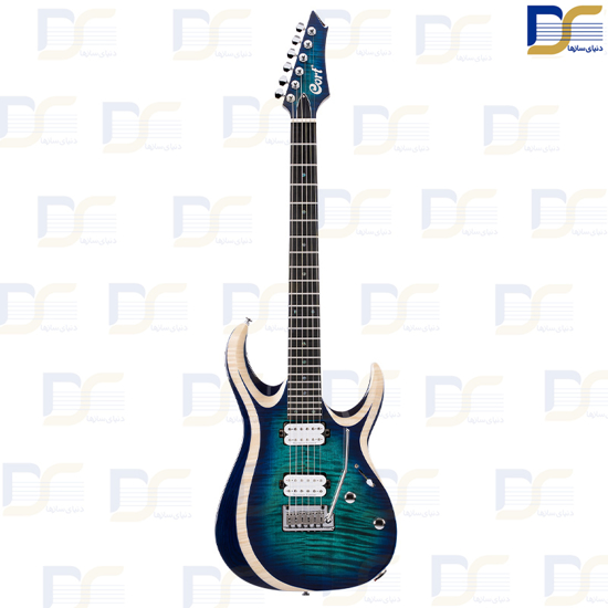 گیتار الکتریک Cort مدل X700 Duality Blue Light Burst